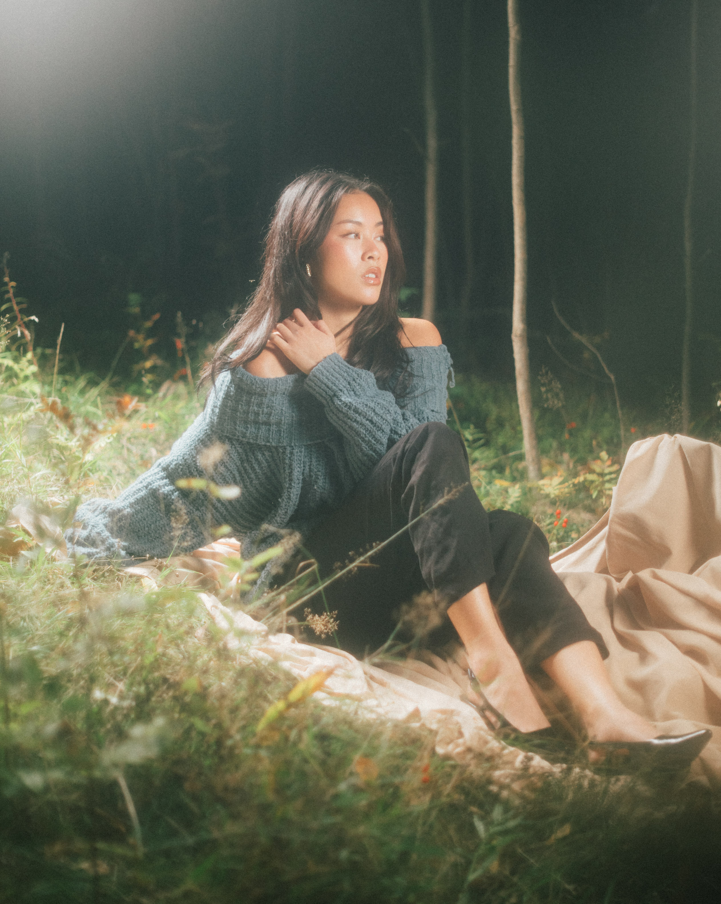 Portrait of model Kim